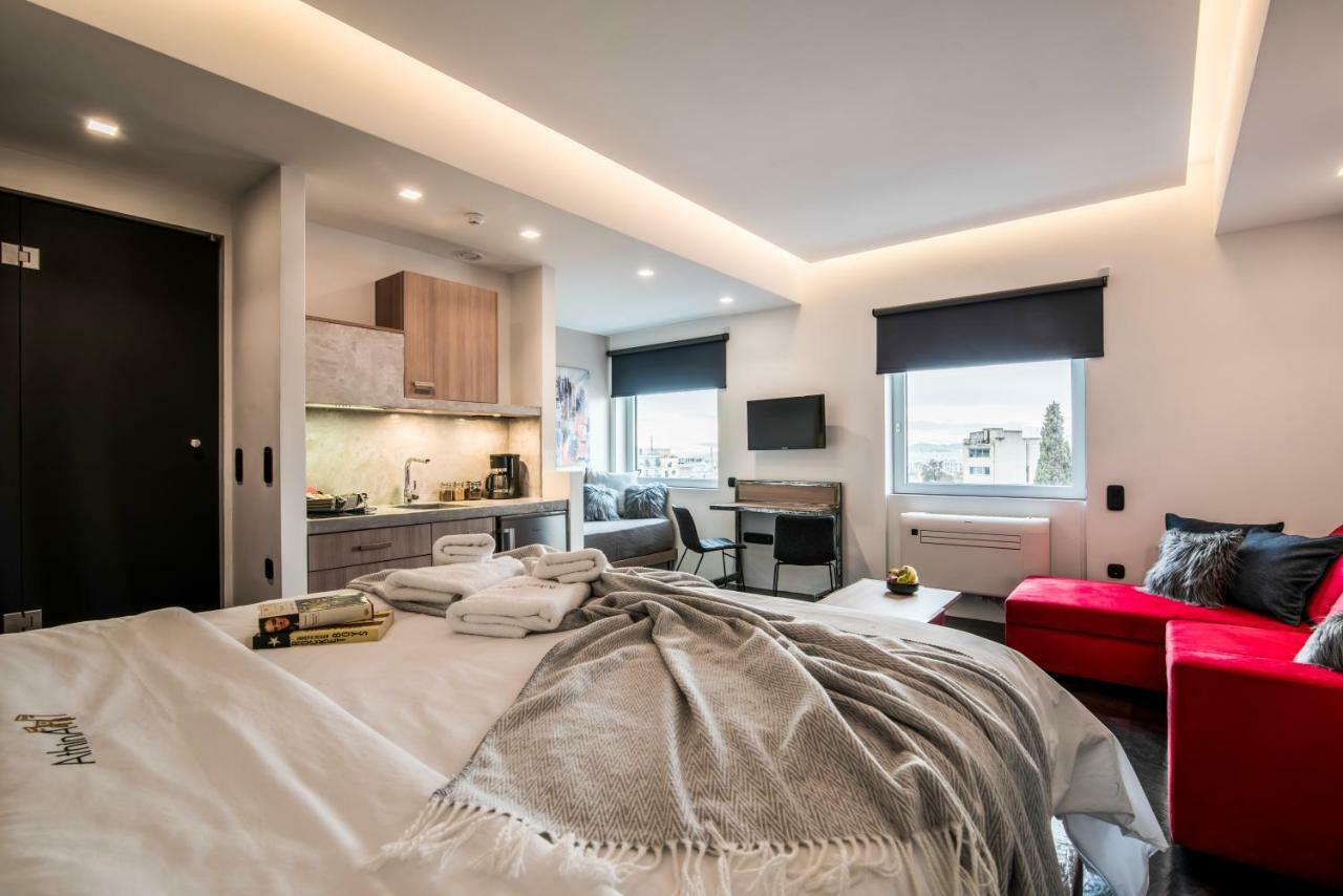 Athina Streetapartments Athen Exterior foto